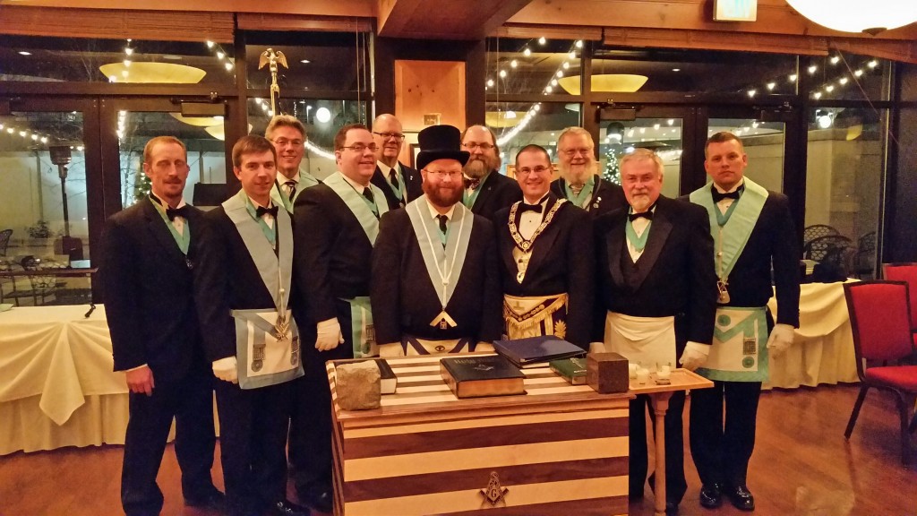 Benjamin Franklin Lodge's 2016 Officers